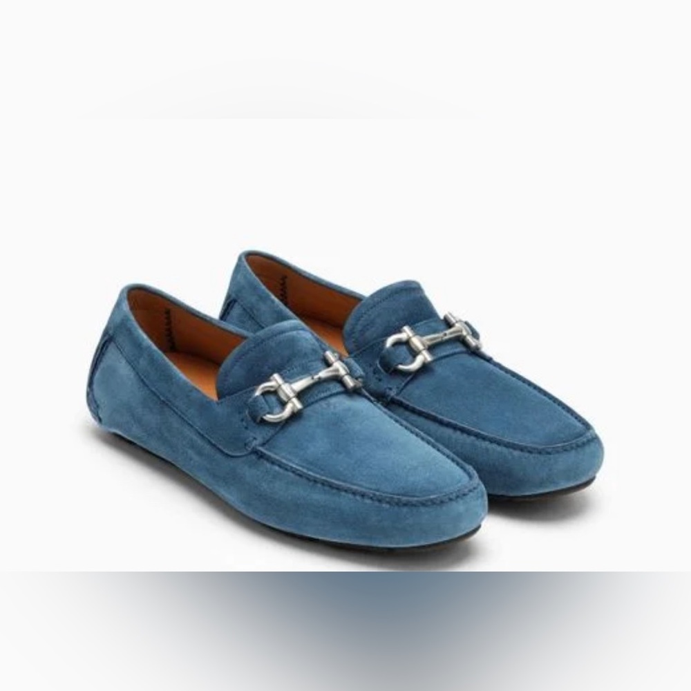 Ferragamo Blue parigi Men size 9